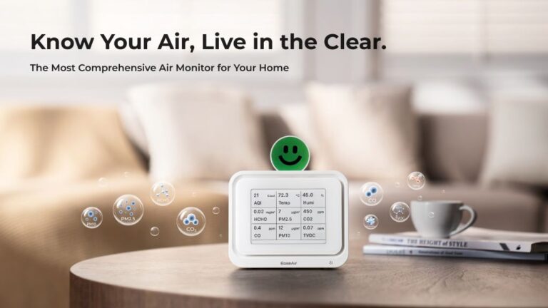 Kickstarter - EaseAir - Air Quality Monitor That Tracks All Key Pollutants