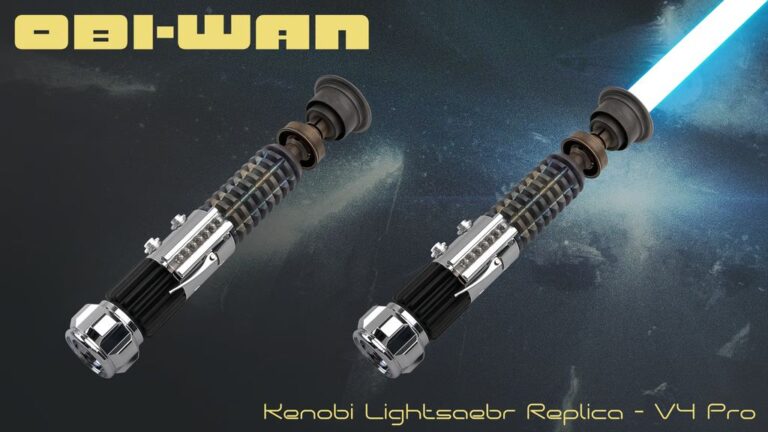 Kickstarter - Forcecraft Star Wars Lightsaber Replica - Obi-Wan V4 Pro