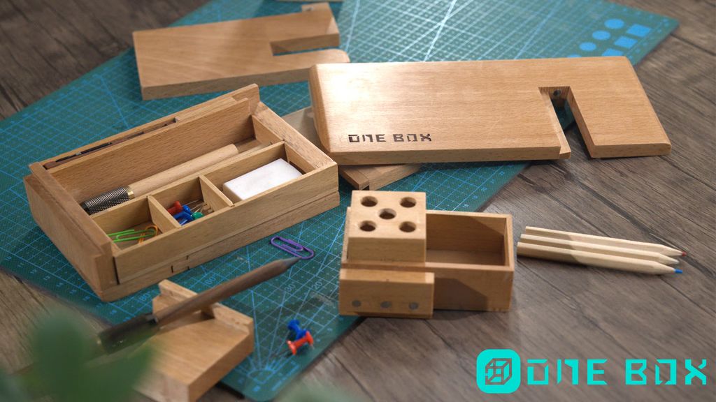 Kickstarter - ONE BOX 3.0 Ancient craft wooden storage box