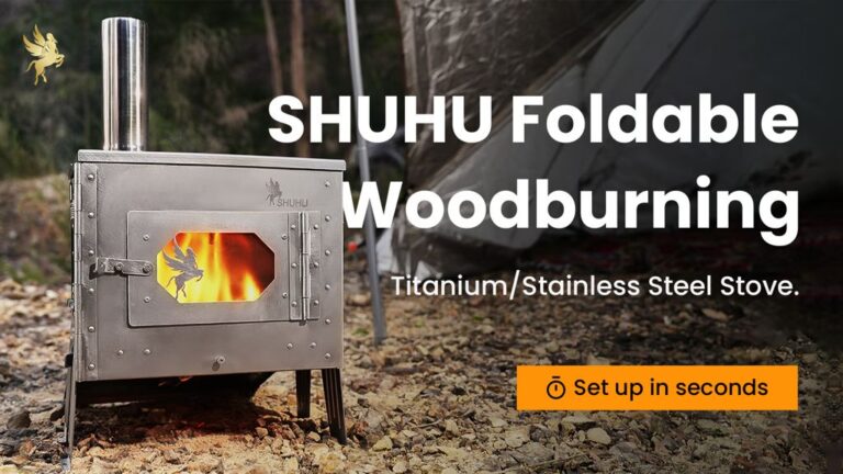 Kickstarter - Shuhu Foldable Woodburning Titanium Stove