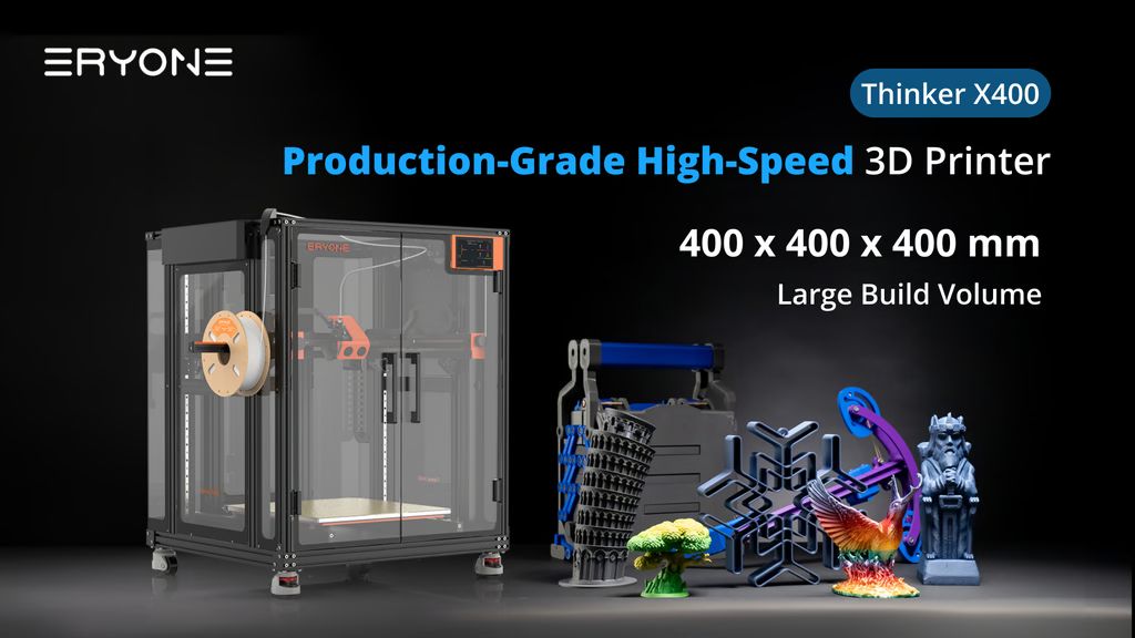 Kickstarter - ERYONE Thinker X400 High-Speed 3D Printer for Print Farms