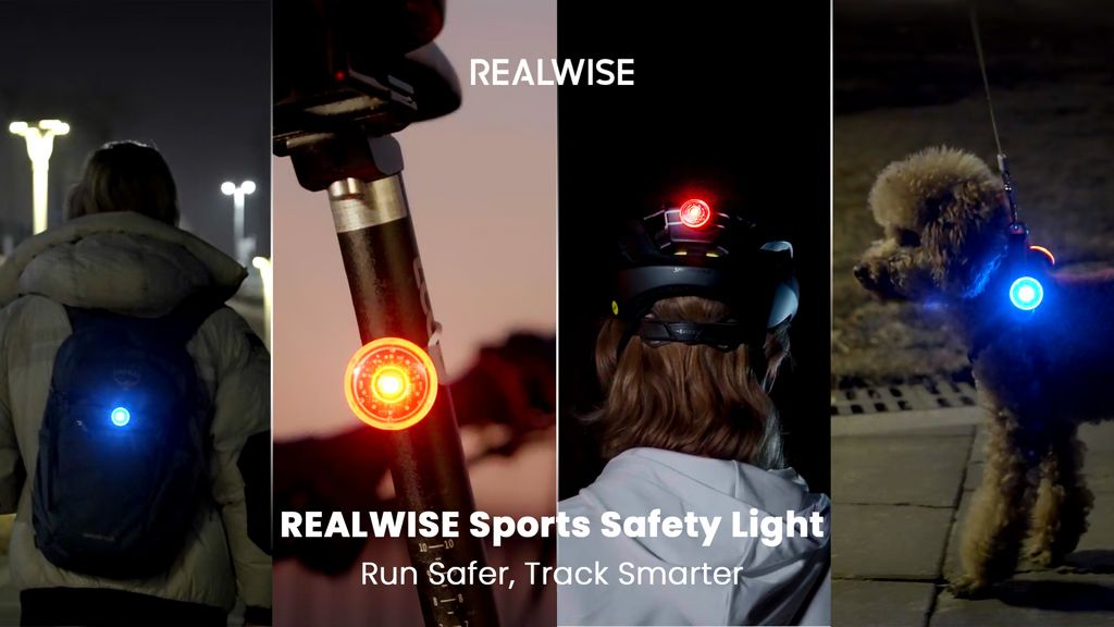 Kickstarter - REALWISE Smartest Safety Light - Run Safer, Track Smarter